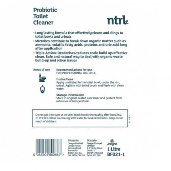 NTRL Probiotic Toilet Cleaner 1L