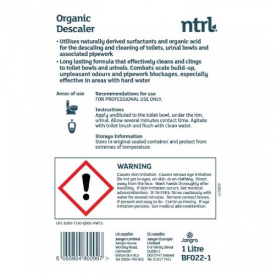 NTRL Organic descaler