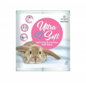 Jangro Premium Ultra Soft Toilet Tissue 280 Sheet 2 ply 40 Case