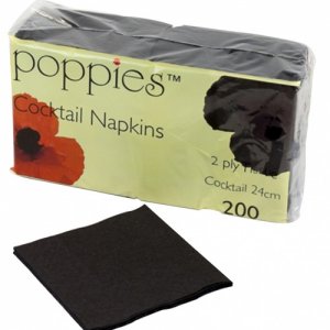 Poppies Cocktail Napkins 4000 Case