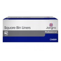 Jangro White Square Bin Liners