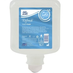 Deb Clear Foam Pure Hand Wash Refill -6 X  1L