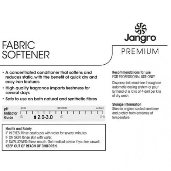  Jangro Premium Fabric Softener - 10L