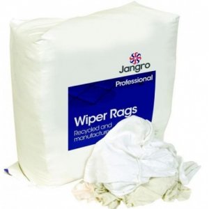  Jangro Professional Pink Label Wiper Rags - 9kg